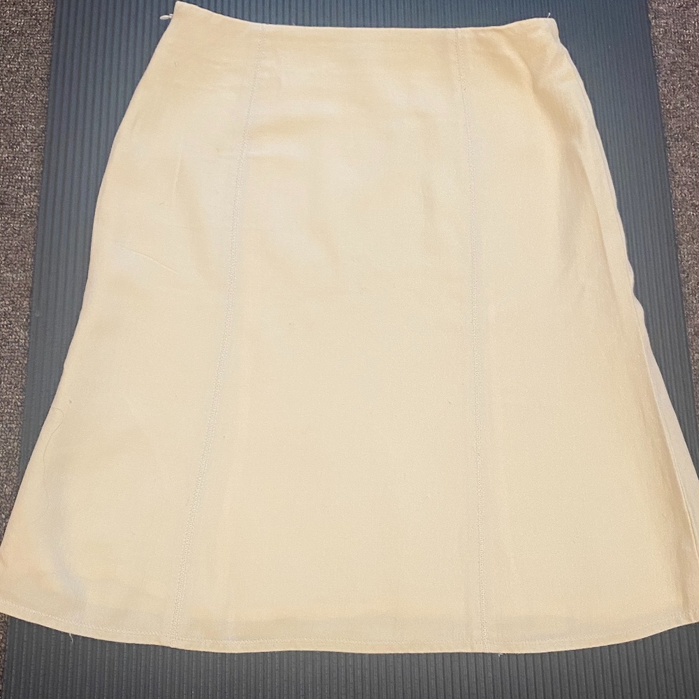 J. Crew Skirt -  size 6 - light yellow